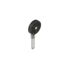 PIZZATO ELETTRICA - PZZVN A00KP-R26 LEVA GIREVOLE IN METALLO DIRITTA CON REG