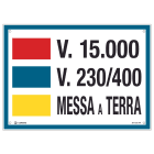 CEMBRE SPA - CEM2611301AR TARGA ALL.VS-I113 250X350MM. 15.000 V