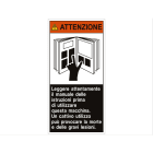 CEMBRE SPA - CEM2613300-F ETICH.VS-I133 PER IMP.ELETTR.125X62 FRAN