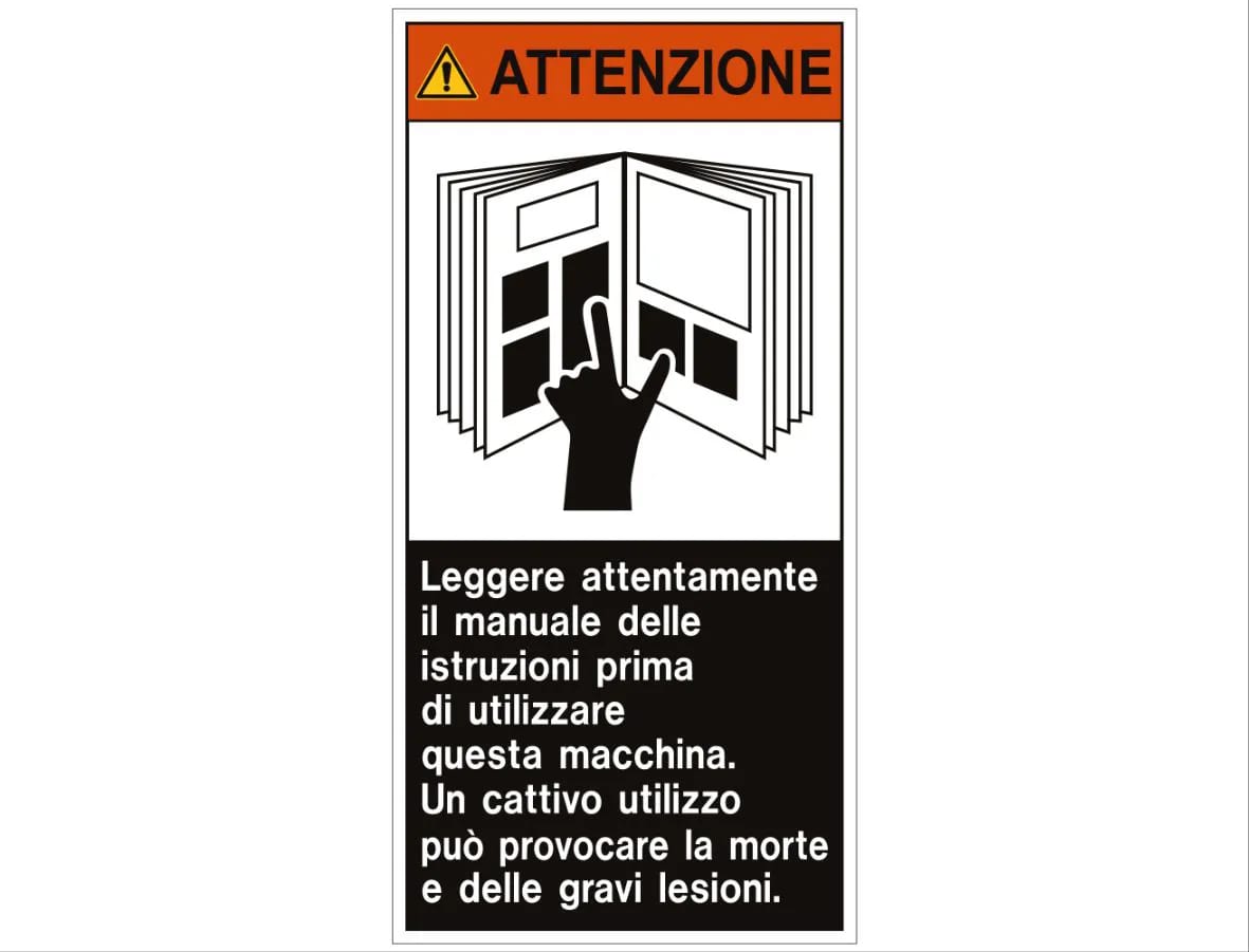 CEMBRE SPA - CEM2613300-P ETICH.VS-I133 X IMP.ELET.125X62 PORTOGHESE