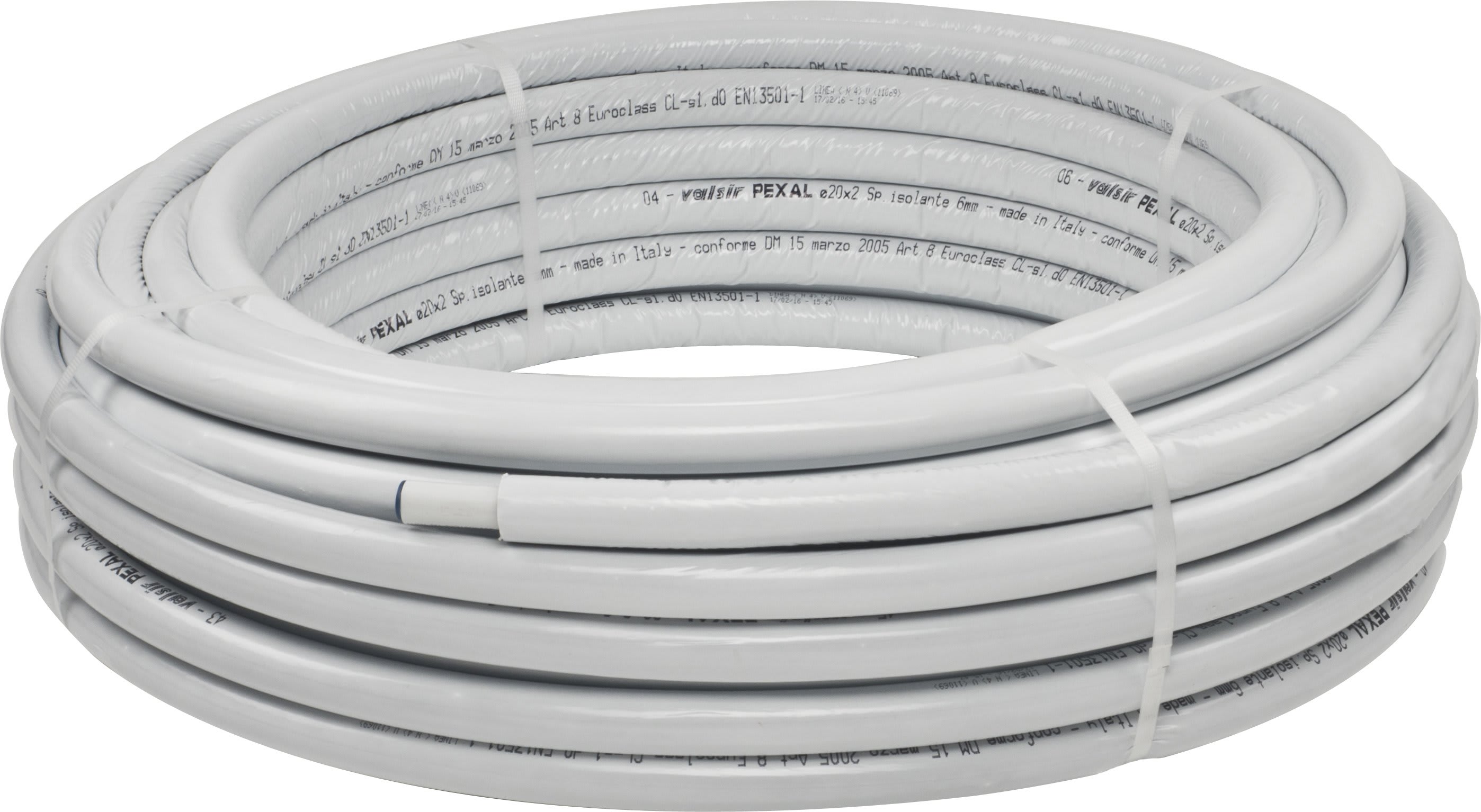 VALSIR - VALVS0100212 PEXAL D.20X2,5 ISOLATO 6MM GRIGIO MT25