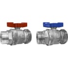 VALSIR - VALVS0110034 KIT 2 VALVOLE COMPATTE DRITT S/BOC 1 1/4