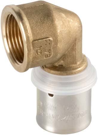 VALSIR - VALVS0170639 PEXAL BRASS GOMITO FEMMINA 32 X 1