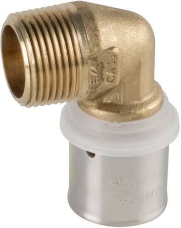 VALSIR - VALVS0170521 PEXAL BRASS GOMITO MASCHIO 20X2 X 1/2