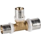 VALSIR - VALVS0170807 PEXAL BRASS T RIDOTTO 16X2 - 20X2 - 16X2