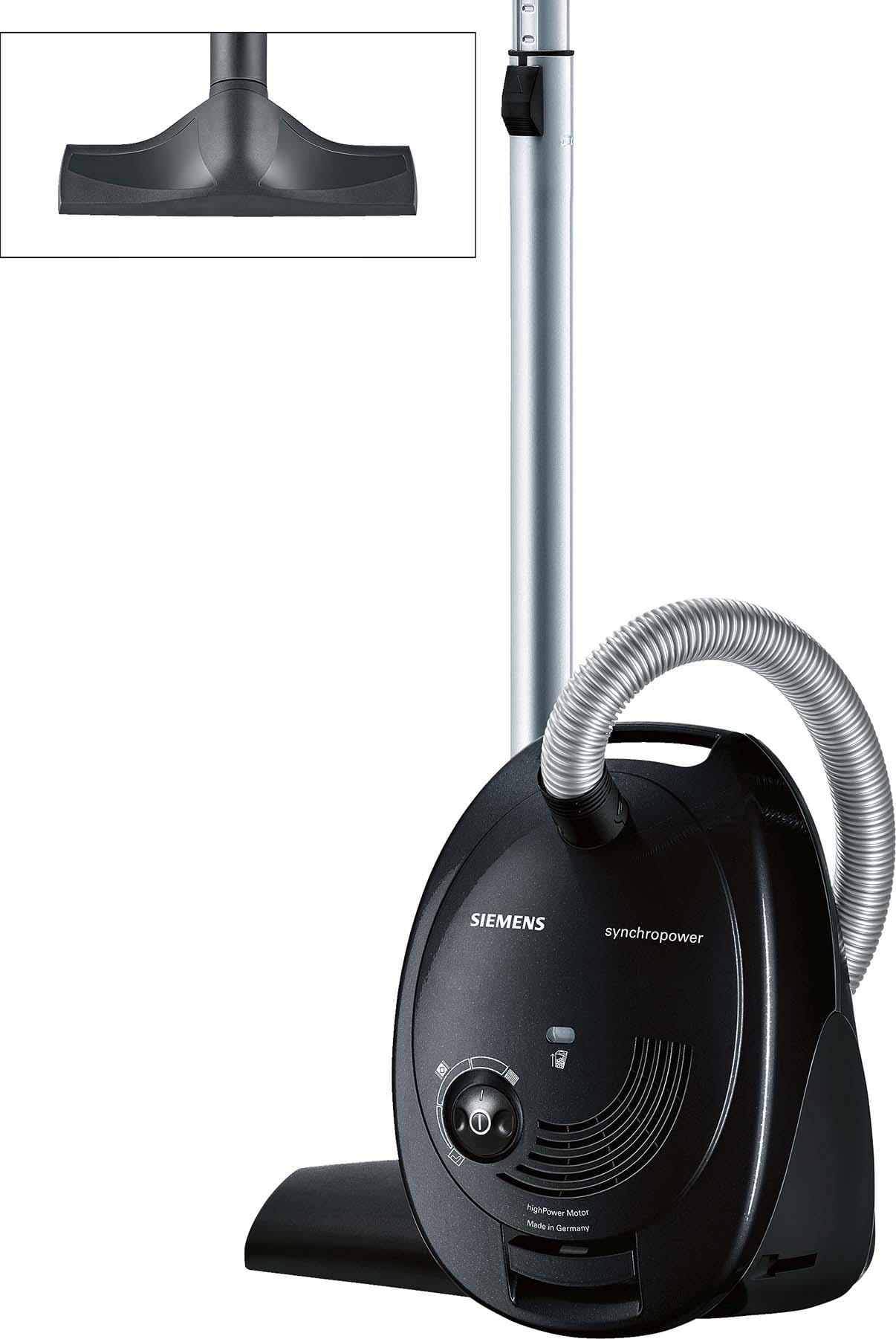 Siemens Hausgerate - SIZVS06A212 Bodenstaubsauger synchPow 600W 79dB 9M 4
