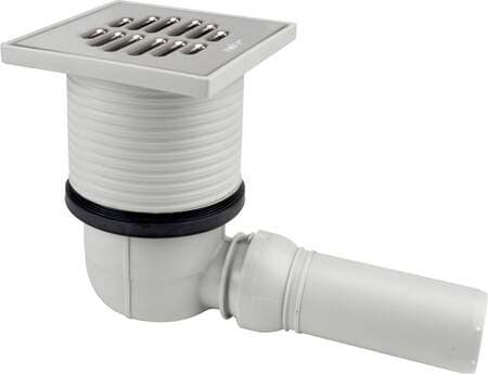 VALSIR - VALVS0700360 POZZETTO C/TELO 120X120 USC.ORIZ.D50