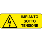 OCMEI SRL - OCMW012-352-AD ETIC.ADES.350X125MM IMPIANTO SOTT