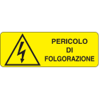 OCMEI SRL - OCMW012-370-AD ETIC.ADES.350X125MM PERICOLO DI F