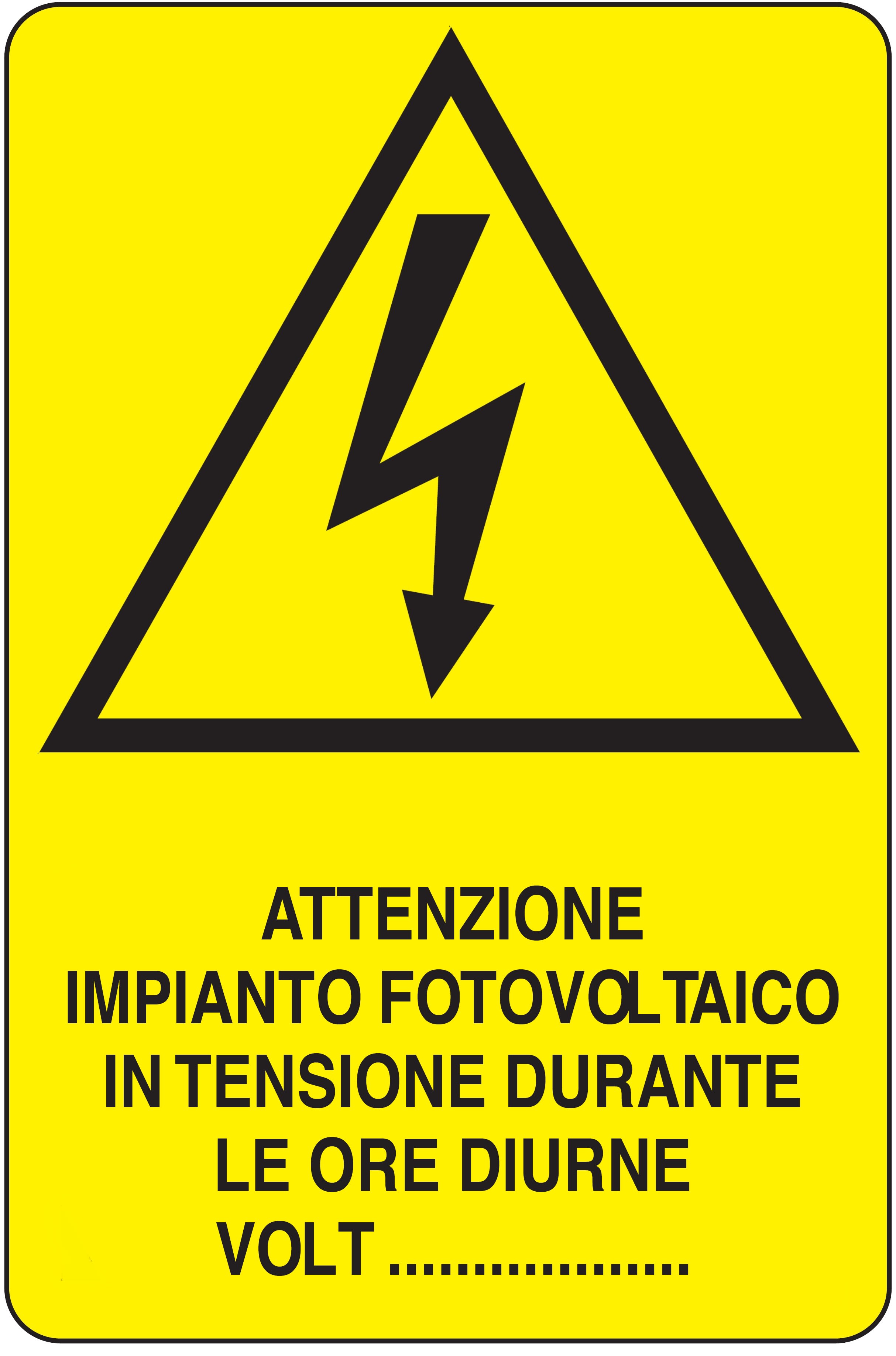 OCMEI SRL - OCMW012-470-B CART.PERICOLOF.TO MM 330X500