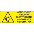 OCMEI SRL - OCMW018-408-AD ETIC.ADES.350X125MM GRUPPO ELETTR