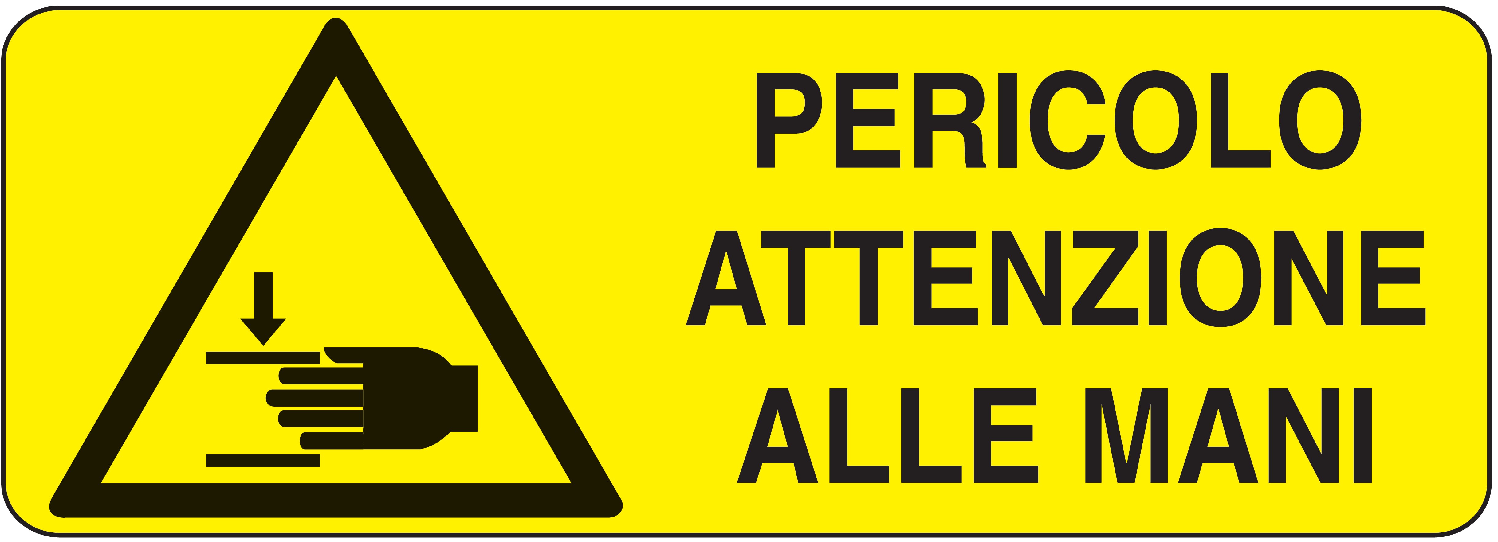 OCMEI SRL - OCMW024-391-AD ETIC.ADES.350X125MMPERICOLO ATT