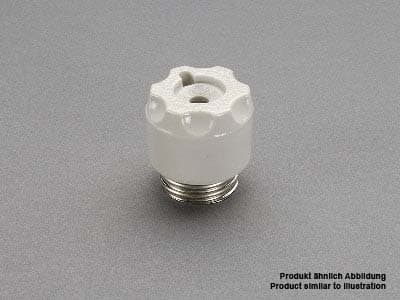 WOEHNER ELECTROTECHN - WOH01100000 TAPPO A VITE DIII, PORCELLANA