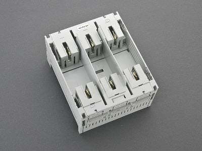 WOEHNER ELECTROTECHN - WOH03301000 BASE QCC X FUS.NH1, 3P, BULLONI M10, SIS