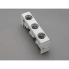 WOEHNER ELECTROTECHN - WOH31950000 BASE DII X SIST.60, X CAL. VITE, IP20