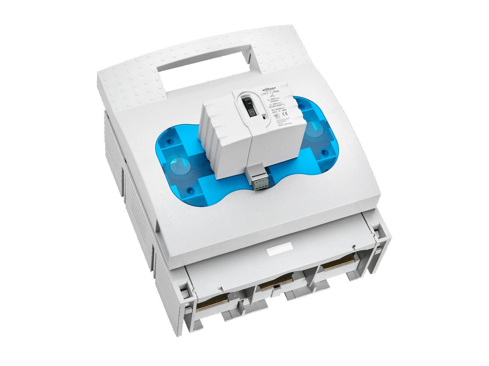 WOEHNER ELECTROTECHN - WOH33151000 BASE SEZION. NH3 X PAN., CON MF, VITI M1