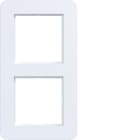 BERKER - BRKWAD9200WM CORNICE 2-POSTI, C.8, BIANCO OPACO