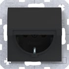 BERKER - BRKWAS1110BM PR.SCHUKO COPERCHIO AUTO A.X/C.X NERO OP