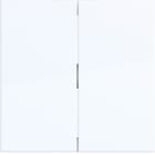BERKER - BRKWAW2000WG BILANCIERE 2-P, A.X/C.X, BIANCO LUC