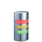 PATLITE EUROPE GMBH - PMHWE-302-RYG COLONNA LUMINOSA DA PARETE SILVER 3 COLO