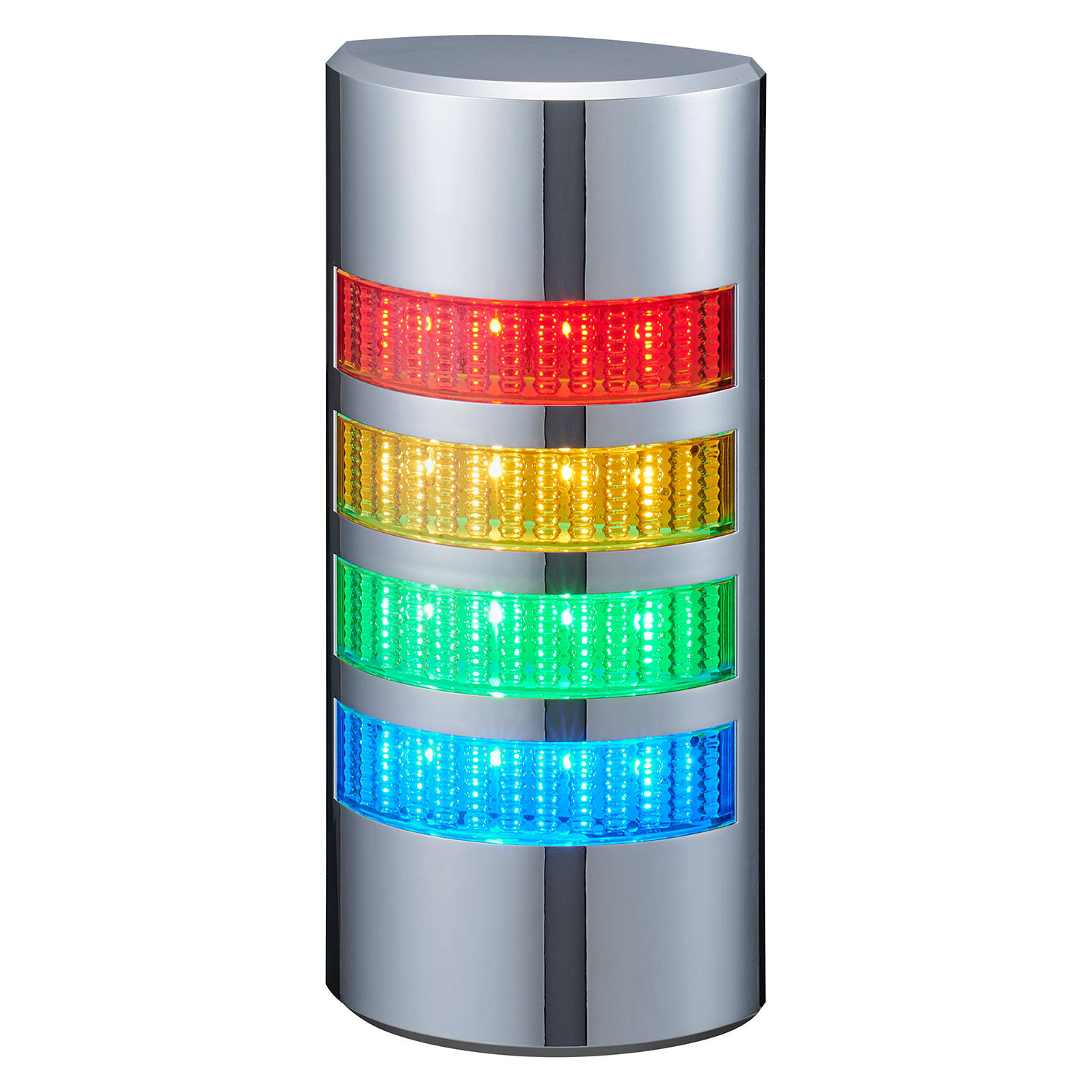 PATLITE EUROPE GMBH - PMHWE-402UB-LAN COLONNA LUMINOSA DA PARETE SILVER ETHERN