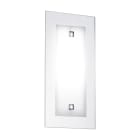 ROSSINI - RSSWES004B PLAFONIERA BIANCA/VETRO EXTRACHIARO E27