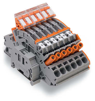 WAGO ITALIA SRL - WAG2007-8875 Morsetto compatto per circuito trasforma