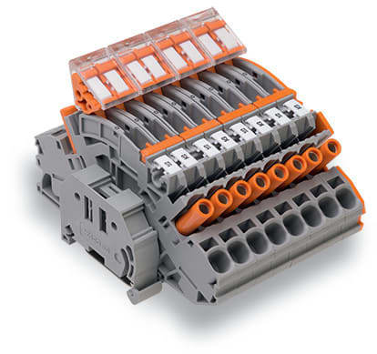 WAGO ITALIA SRL - WAG2007-8877 Morsetto compatto per circuito trasforma