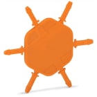 WAGO ITALIA SRL - WAG2020-100 Supporto con 6 pin di codifica per la co