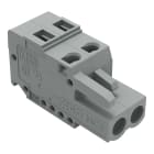 WAGO ITALIA SRL - WAG231-102/102-000 SPINA F 2,5MMQ 5MM 2P PIASTRA TERM GR