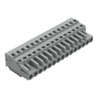 WAGO ITALIA SRL - WAG231-115/102-000 SPINA F 2,5MMQ 5MM 15P PIASTRA TERM GR