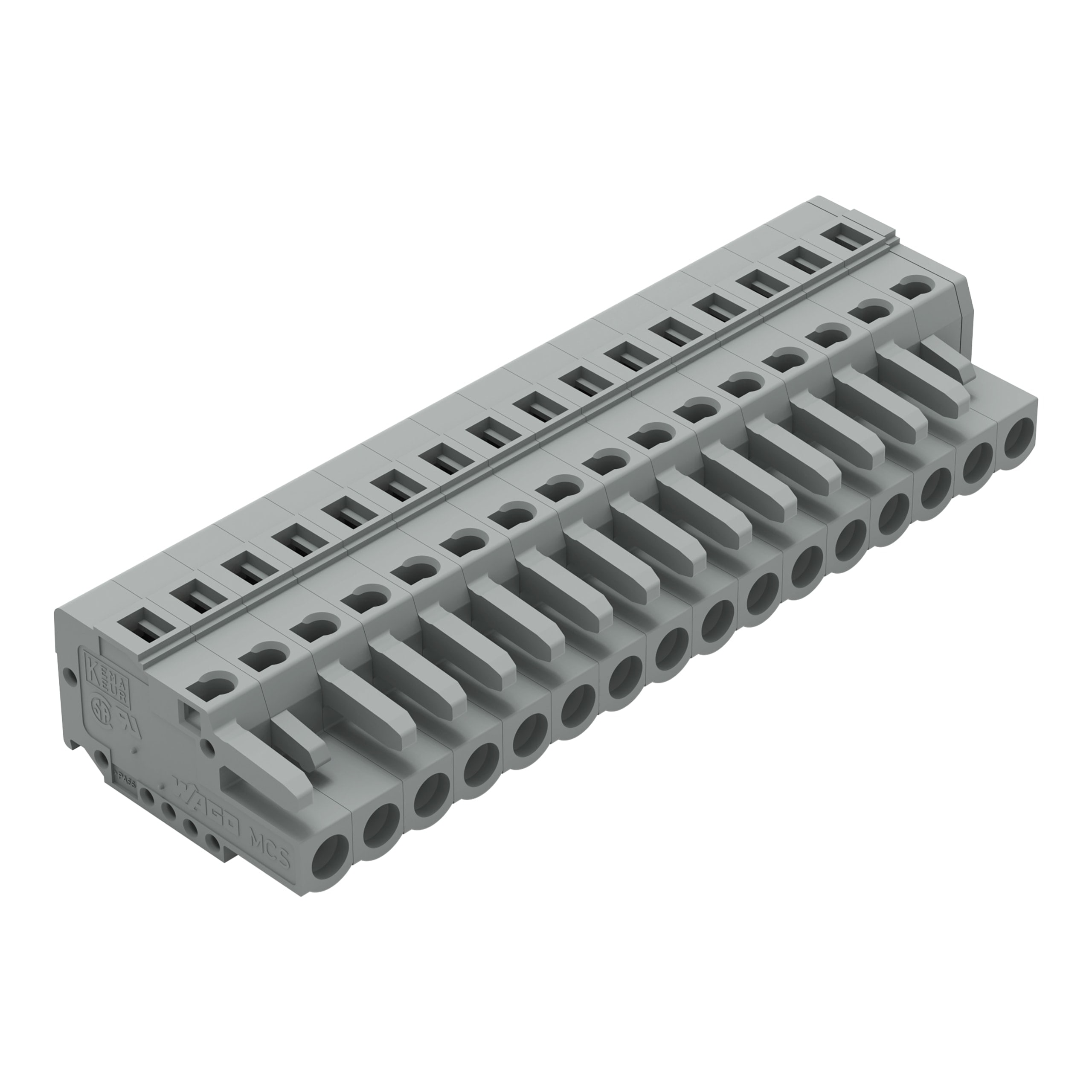 WAGO ITALIA SRL - WAG231-116/026-000 Connettore femmina per 1 conduttore CAGE