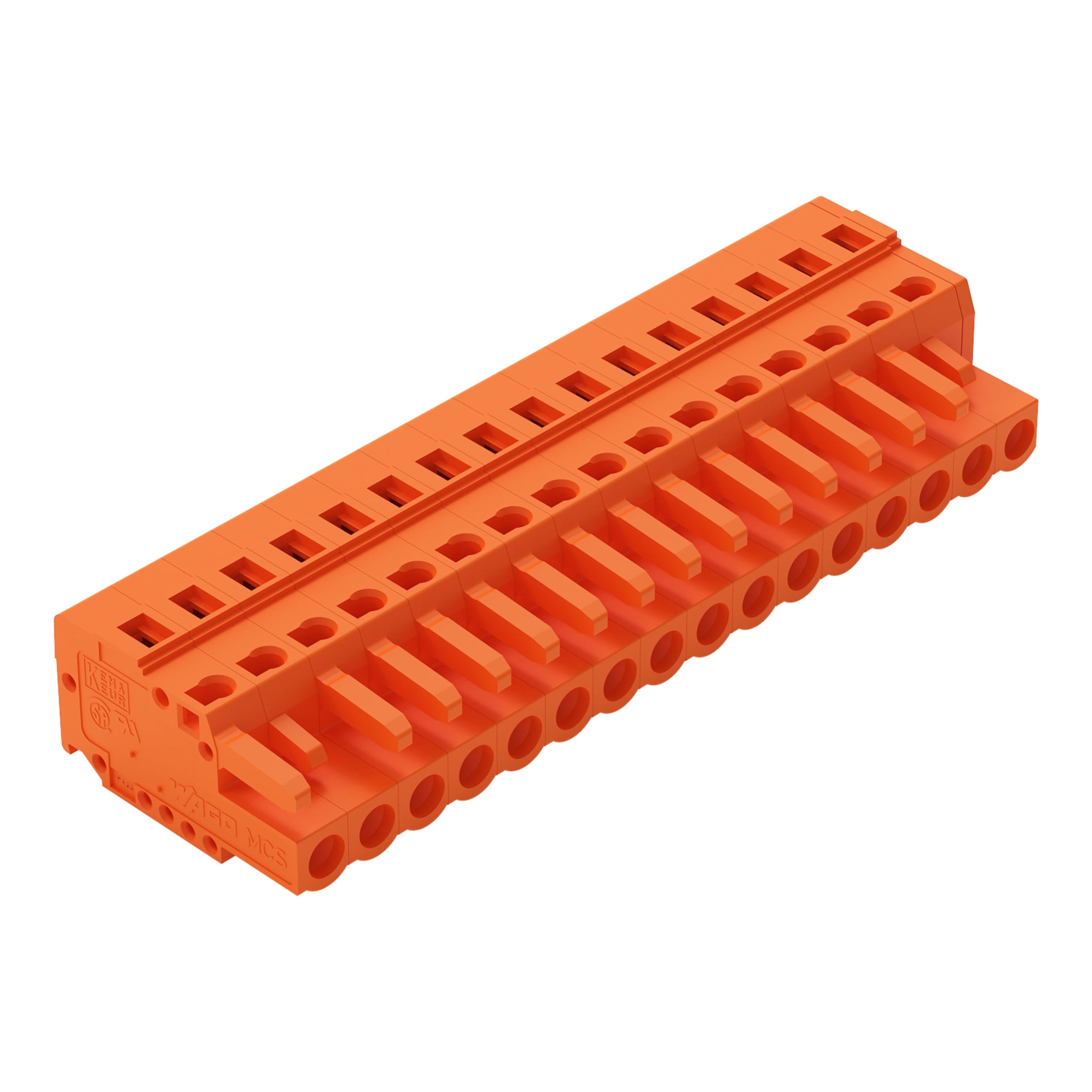 WAGO ITALIA SRL - WAG231-316/026-000 Connettore femmina per 1 conduttore CAGE