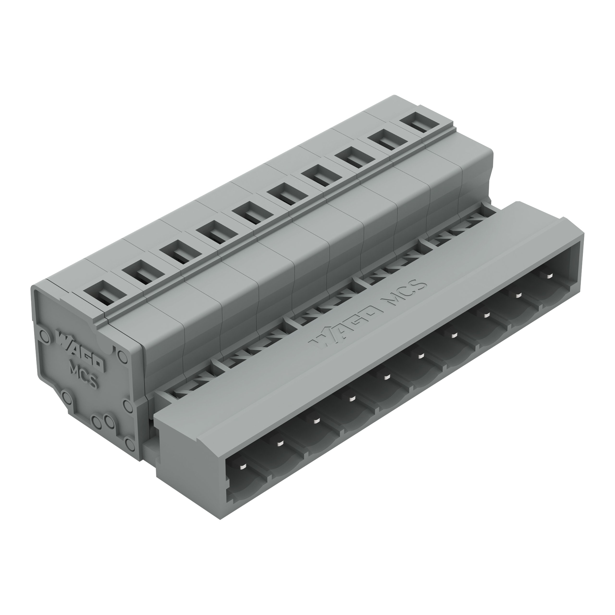 WAGO ITALIA SRL - WAG231-610 Connettore maschio per 1 conduttore CAGE