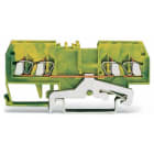 WAGO ITALIA SRL - WAG279-837 Morsetto di terra per 4 conduttori verde