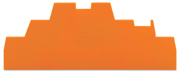 WAGO ITALIA SRL - WAG280-336 PIASTRA INTERMEDIA SPESSORE 1,1MM ARANCI