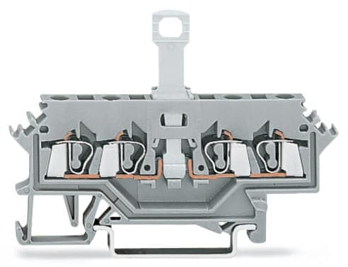 WAGO ITALIA SRL - WAG280-622 Mor. sezionatore per 4 conduttori grigio