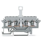WAGO ITALIA SRL - WAG280-622 Mor. sezionatore per 4 conduttori grigio
