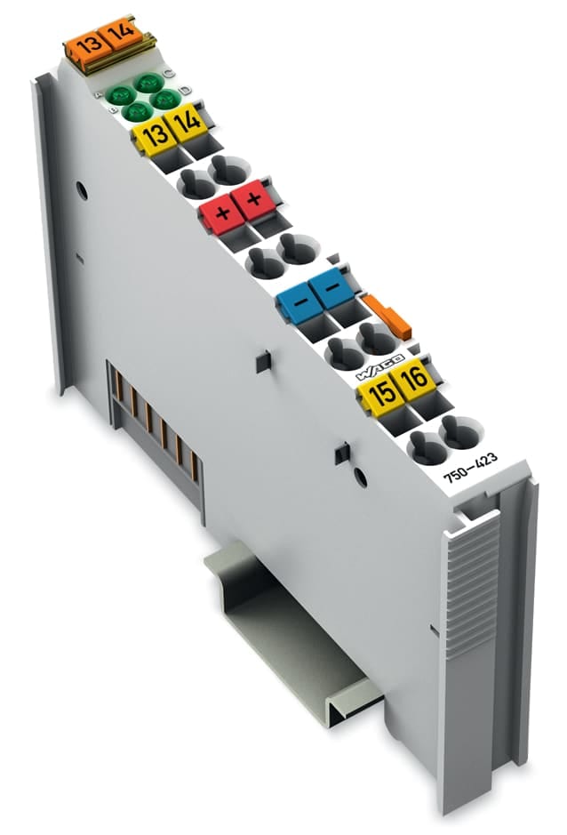 WAGO ITALIA SRL - WAG750-423 DI 4 CANALI 24VAC/DC 50MS CONTATTI POTEN