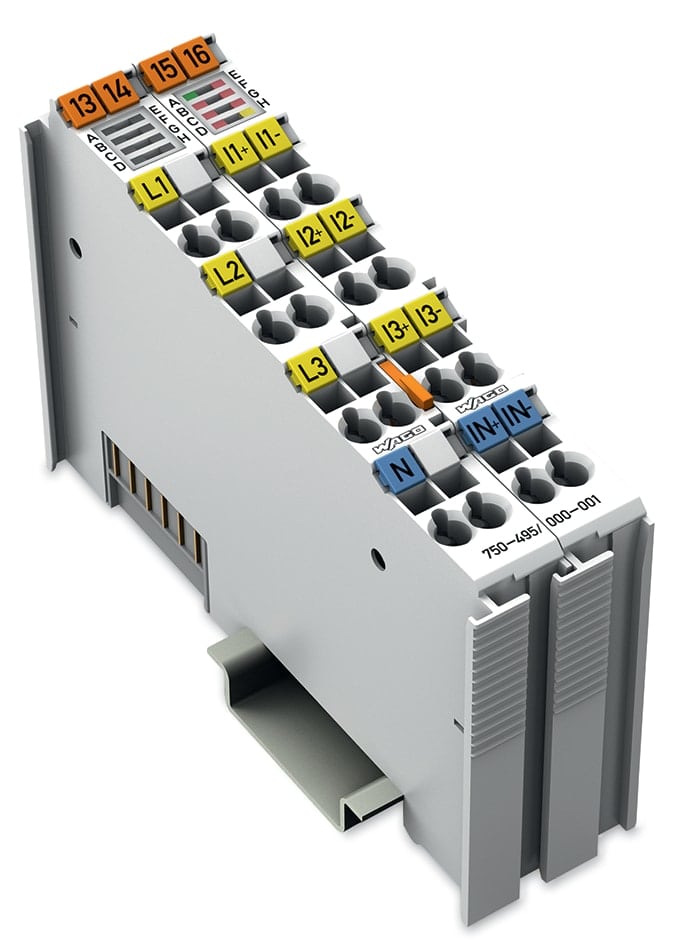 WAGO ITALIA SRL - WAG750-495/000-001 MISURAZIONE DI POTENZA TRIFASE 690 V AC