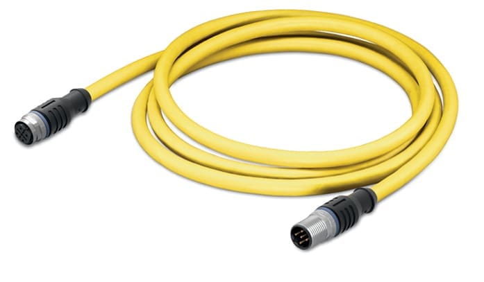 WAGO ITALIA SRL - WAG756-1505/060-070 SBU-DC M12B-F-AX M12B-M-AX, giallo