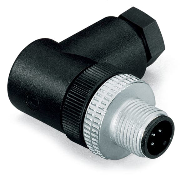 WAGO ITALIA SRL - WAG756-9204/040-000 CONN 4P SPINA ANGOLATA DX M12 VITE