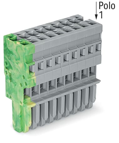 WAGO ITALIA SRL - WAG769-109/000-037 Connettore femmina per 1 conduttore CAGE