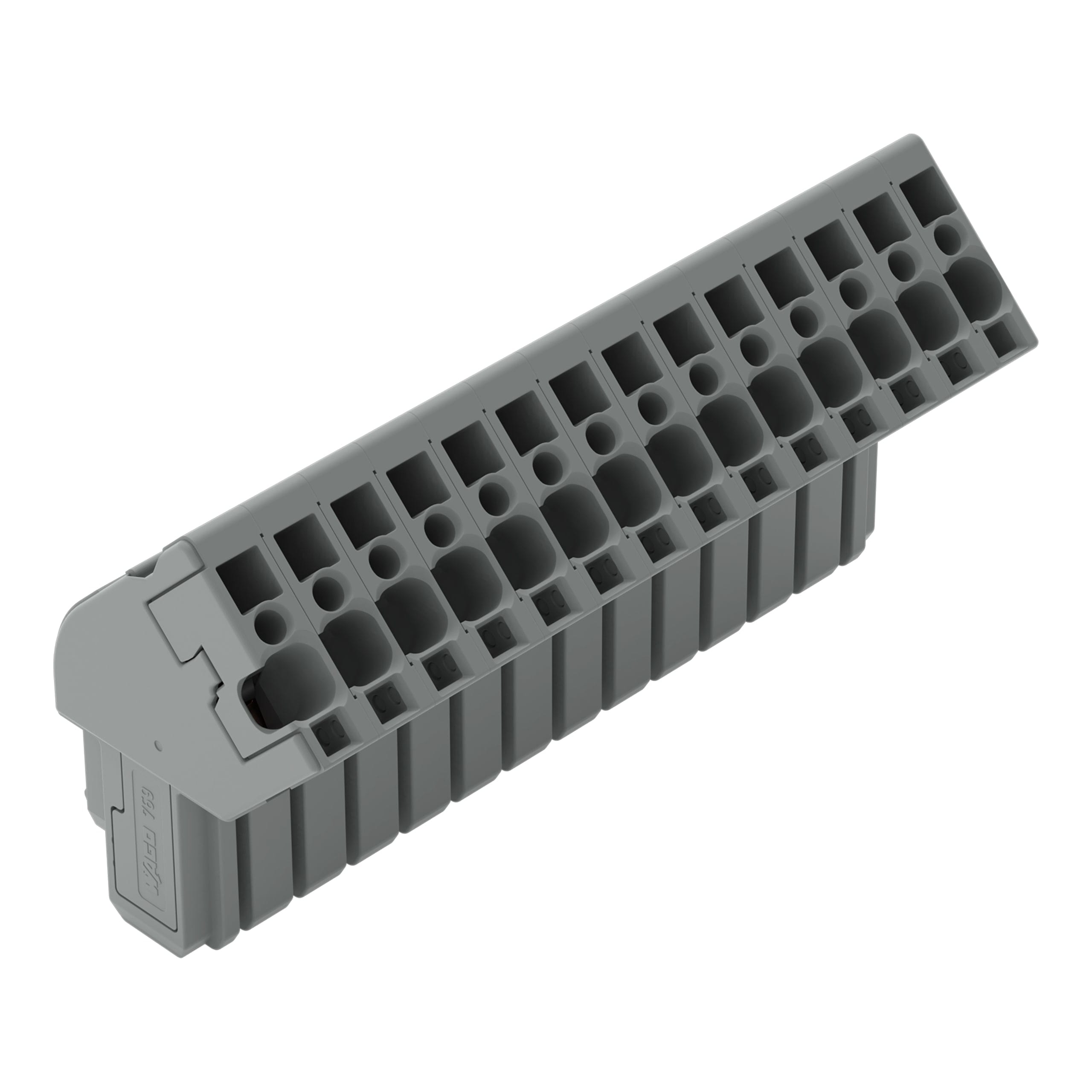 WAGO ITALIA SRL - WAG769-114/022-000 CONN F ANG 4MMQ 5MM 14P PIN CODIFICA GRI