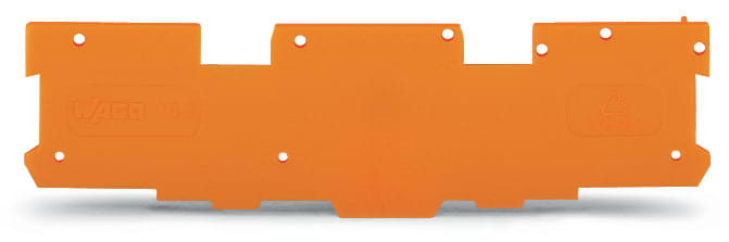 WAGO ITALIA SRL - WAG769-312 PIASTRA TERMINALE INTERMEDIA SPESSORE 1,