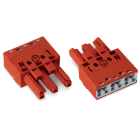 WAGO ITALIA SRL - WAG770-1303 PRESA 3 POLI COD P 4,00 MMQ ROSSO