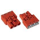 WAGO ITALIA SRL - WAG770-1313 SPINA 3 POLI COD P ROSSO