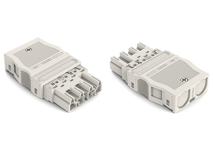 WAGO ITALIA SRL - WAG770-134 Spina con custodia antistrappo a 4 poli,