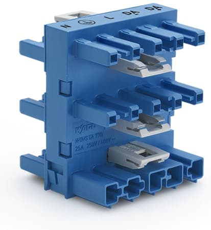 WAGO ITALIA SRL - WAG770-1947 CONN DISTRIBUZIONE 5 VIE 5P I 1 I 5 U BL