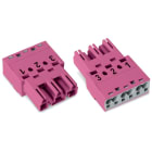 WAGO ITALIA SRL - WAG770-293 SPINA 3 POLI COD B ROSA